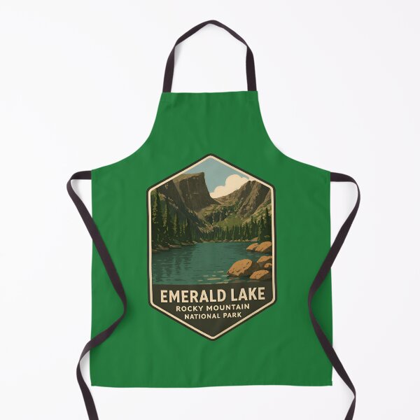 Item preview, Emerald Lake Rocky Mountain National Park designed and sold by Broken Antler Designs .