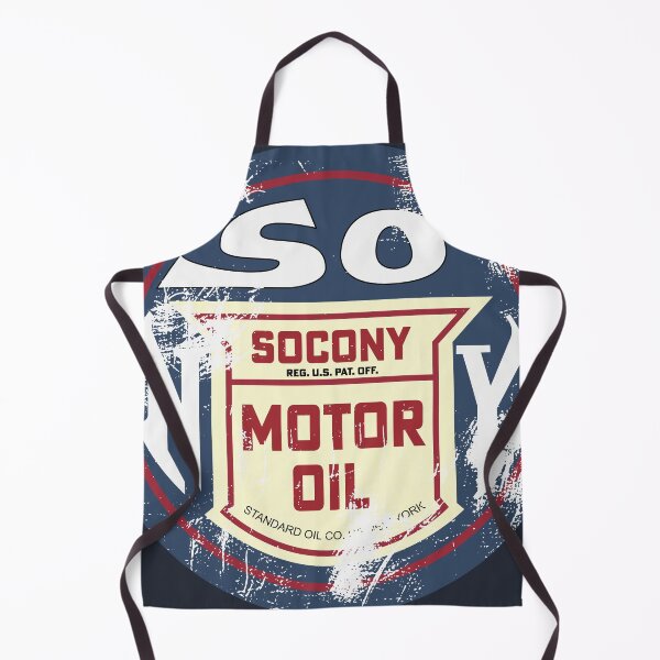 Item preview, Vintage SOCONY Motor Oil – Retro Gas Station Logo designed and sold by VoglR.