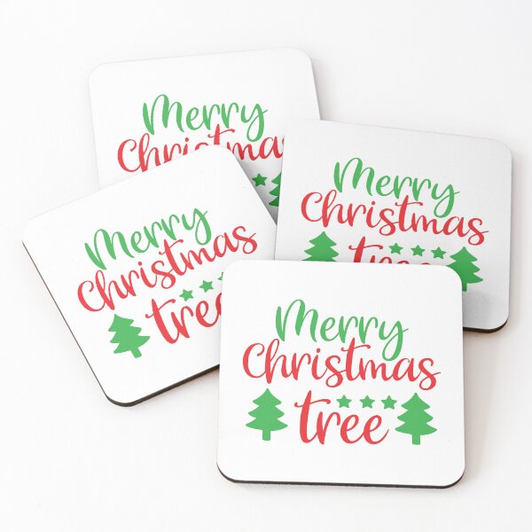 Item preview, Merry Christmas Tree - Festive Simple Holiday Decor Slogan Tee designed and sold by FuzionRaptor.