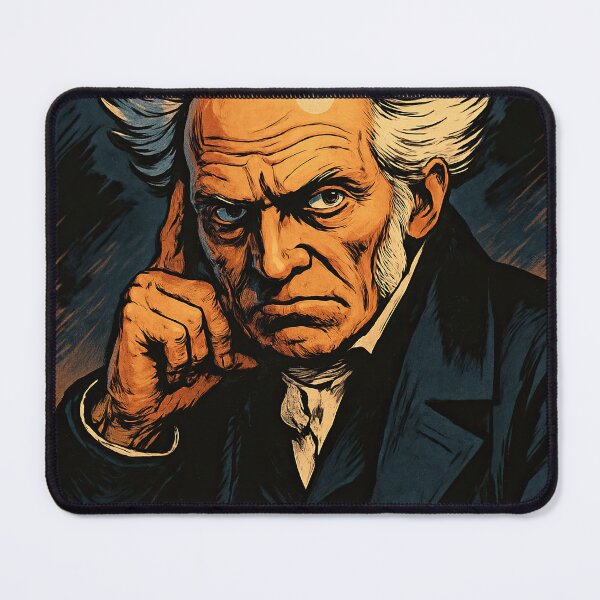 Item preview, Arthur Schopenhauer | Comics style - Cartoon designed and sold by ComicsFactory.