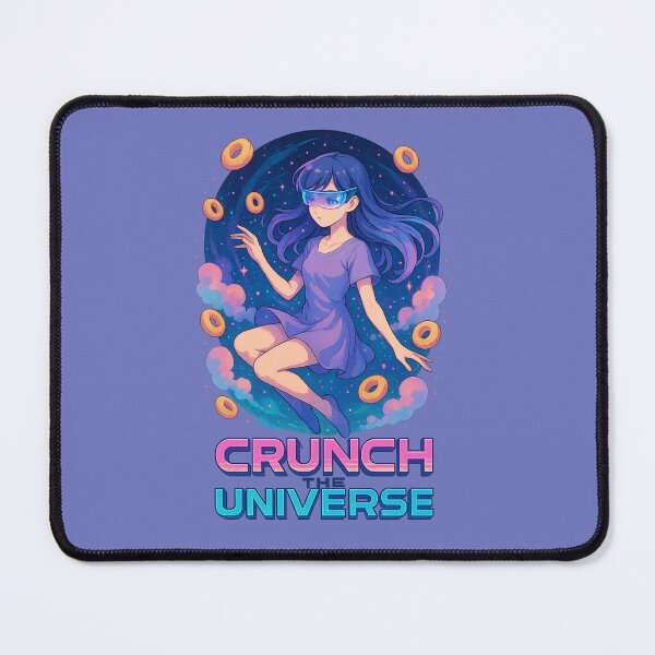 Item preview, Crunch the Universe – Cosmic Anime Girl designed and sold by THE JIZU SHOP.