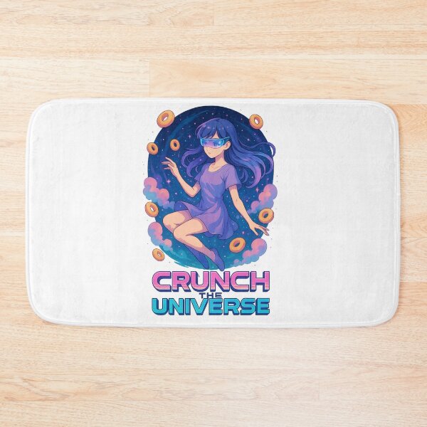 Item preview, Crunch the Universe – Cosmic Anime Girl designed and sold by THE JIZU SHOP.