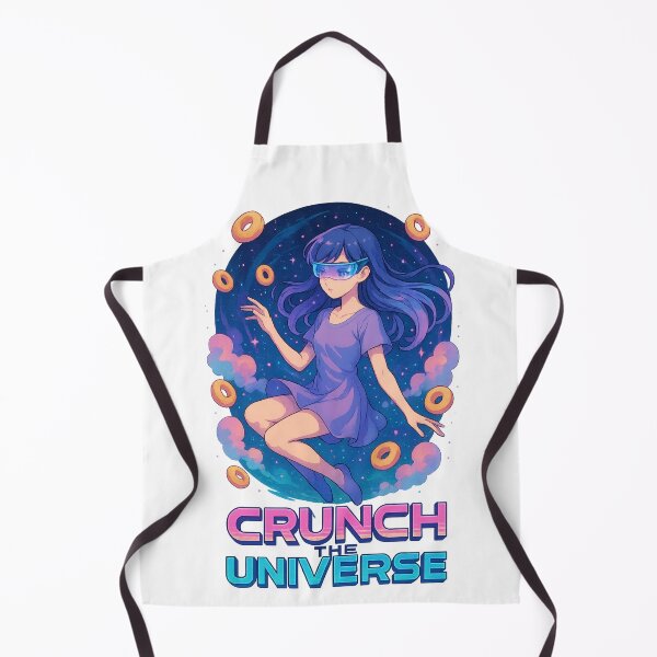 Item preview, Crunch the Universe – Cosmic Anime Girl designed and sold by THE JIZU SHOP.