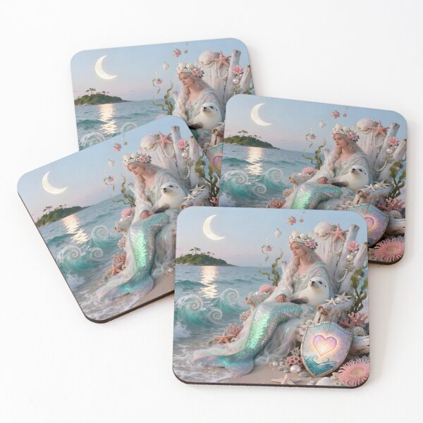 Item preview, The Selkie Empress: Ocean Abundance & Creative Flow. Sonia Sarkali Tarot designed and sold by SoniaSarkali.