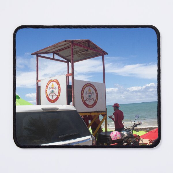 Item preview, fire department base on a Brazilian beach with lifeguard designed and sold by felipequeiroz.