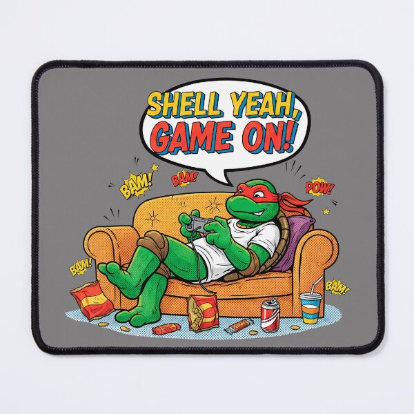 Item preview, Retro Gamer Turtle Comic Art designed and sold by SholoStudio.