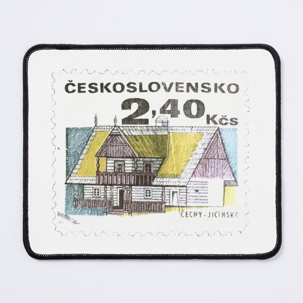 Item preview, Czech Republic Slovakia Vintage Postage Stamp designed and sold by red-amber65.