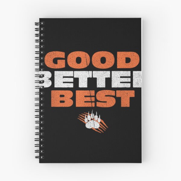 Item preview, Chicago Bears Good Better Best Minimal Block Text Retro Edition designed and sold by UlisesWrigh.