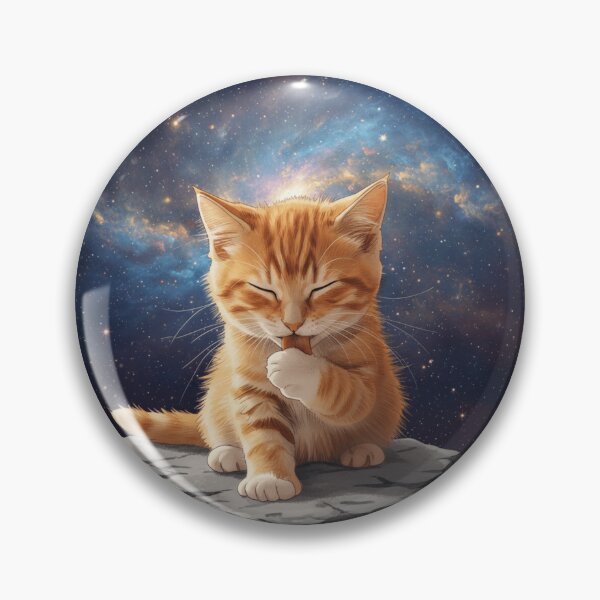 Item preview, The Cat of Infinite Stars designed and sold by Kawaii Kraftz.