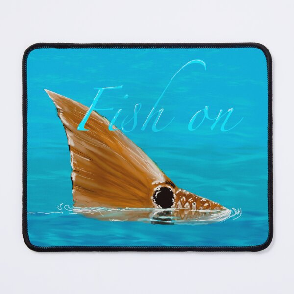 Item preview, Fish on redfish large print designed and sold by N2THEBLUE.