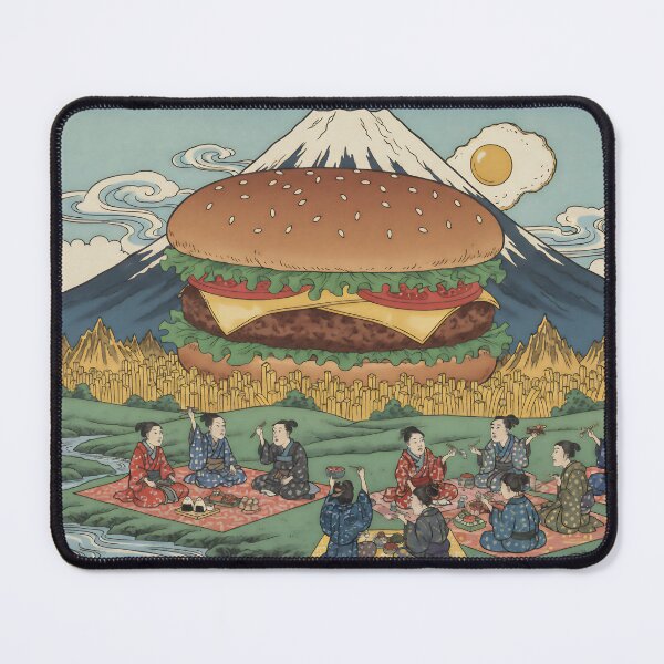Item preview, Ancient Japanese loves Burger designed and sold by 83Create.