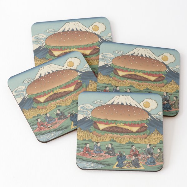 Item preview, Ancient Japanese loves Burger designed and sold by 83Create.