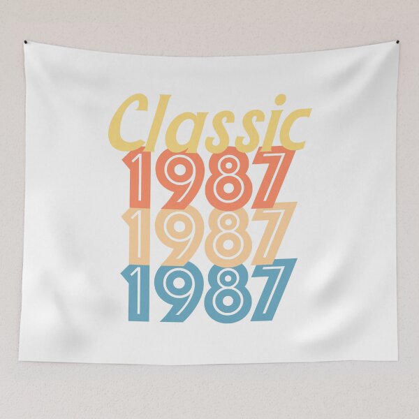 Item preview, 1987 vintage RETRO birthday designed and sold by Mmastert.