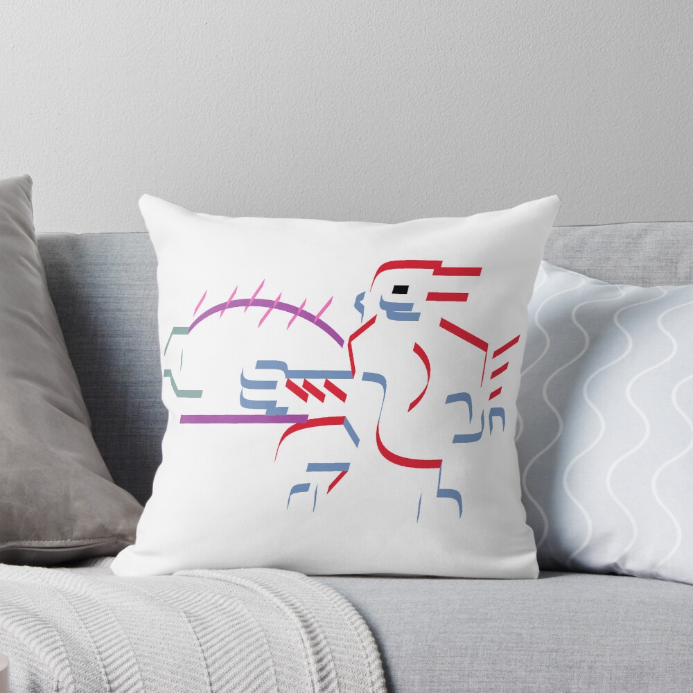 Item preview, Throw Pillow designed and sold by LowResDesigns.