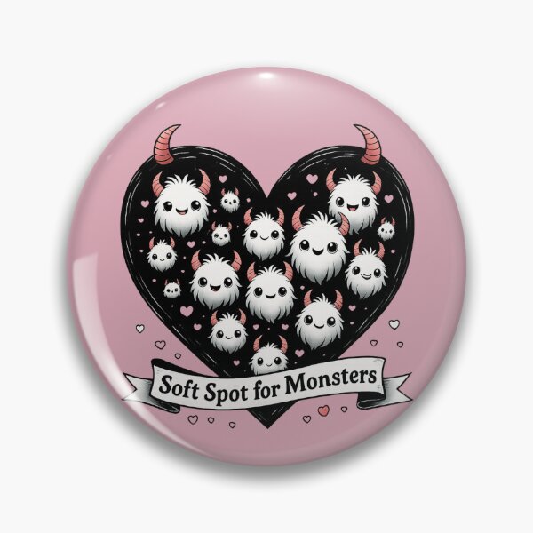 Item preview, Soft Spot for Monsters Cute Gothic Creatures designed and sold by Shoot-The-Moon.