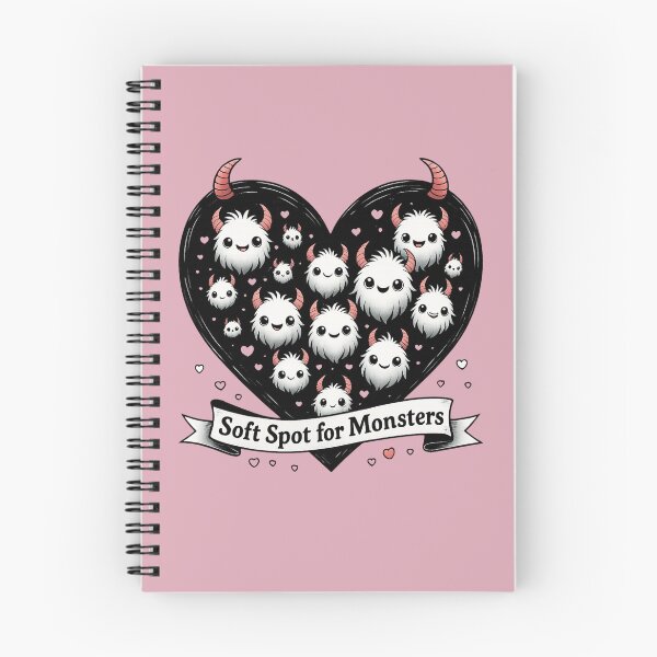 Item preview, Soft Spot for Monsters Cute Gothic Creatures designed and sold by Shoot-The-Moon.