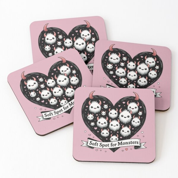 Item preview, Soft Spot for Monsters Cute Gothic Creatures designed and sold by Shoot-The-Moon.