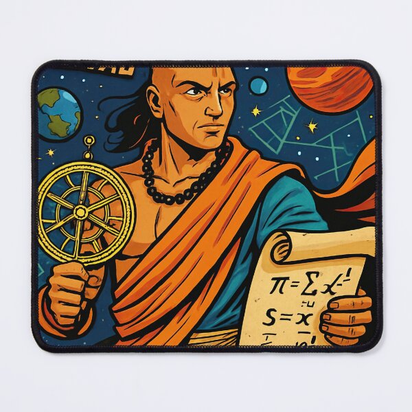 Item preview, Aryabhata | Comics style - Cartoon designed and sold by ComicsFactory.
