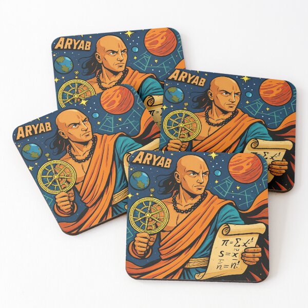 Item preview, Aryabhata | Comics style - Cartoon designed and sold by ComicsFactory.