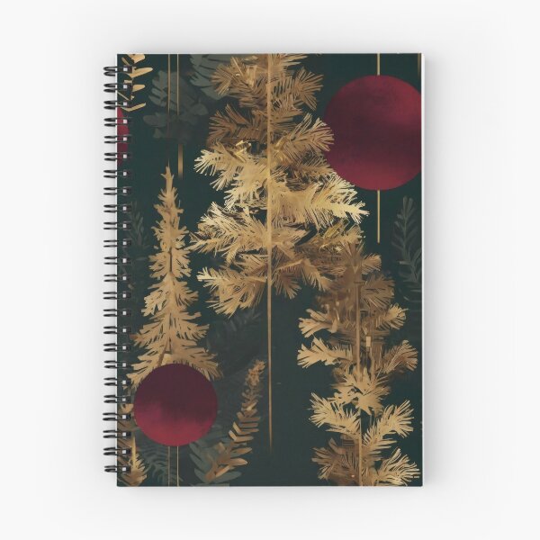 Item preview, Elegante diseño de adorno navideño dorado y burdeos designed and sold by PrintBLAIDE.