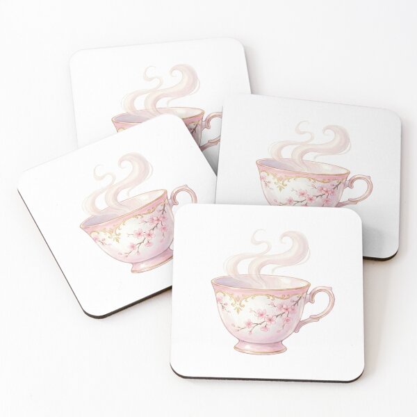Item preview, Cherry Blossom Tea Cup designed and sold by Strip to Stick.