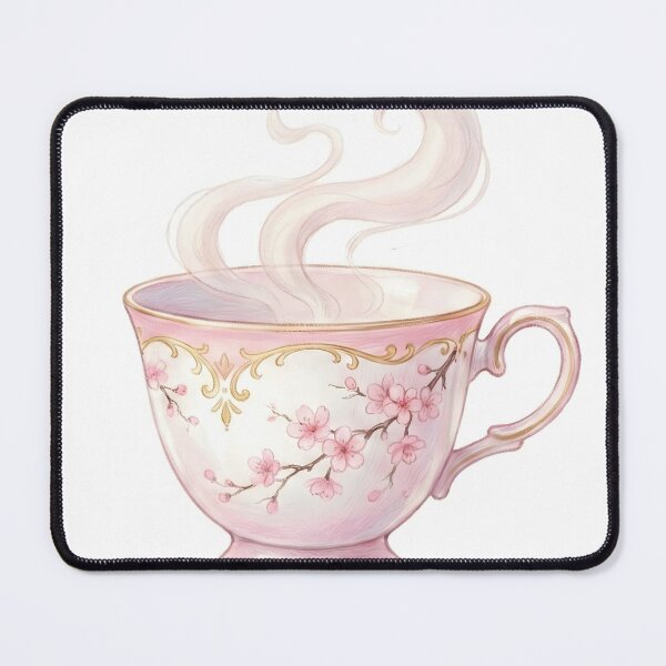 Item preview, Cherry Blossom Tea Cup designed and sold by Strip to Stick.