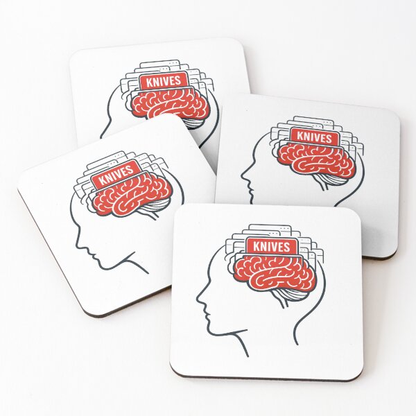 Item preview, Mind Full of Sharp Thoughts by knives designed and sold by w66aboo.