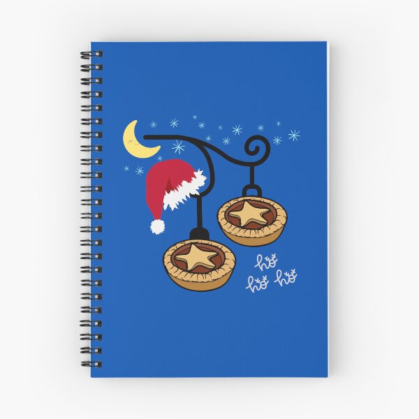 Item preview, Santa hangs his hat next to some precious mince pies. designed and sold by MPC-Mince-Pies.