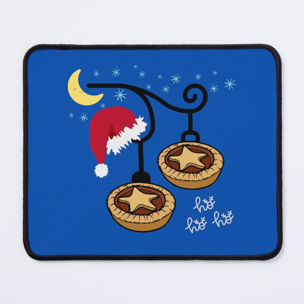 Item preview, Santa hangs his hat next to some precious mince pies. designed and sold by MPC-Mince-Pies.