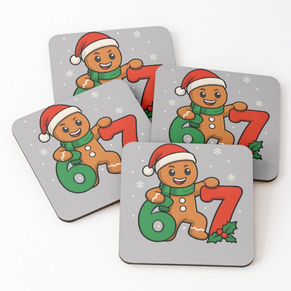 Item preview, 67 Christmas 6 7 Gingerbread 6-7 Meme Six Seven Boys Kids designed and sold by KristineLi.