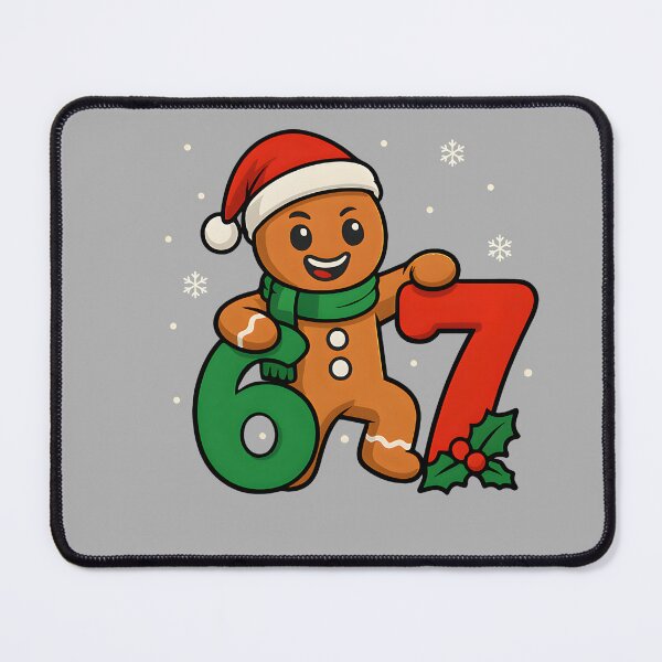Item preview, 67 Christmas 6 7 Gingerbread 6-7 Meme Six Seven Boys Kids designed and sold by KristineLi.
