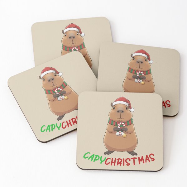 Item preview, Capybara Merry Christmas - Capy Christmas designed and sold by ByGio.