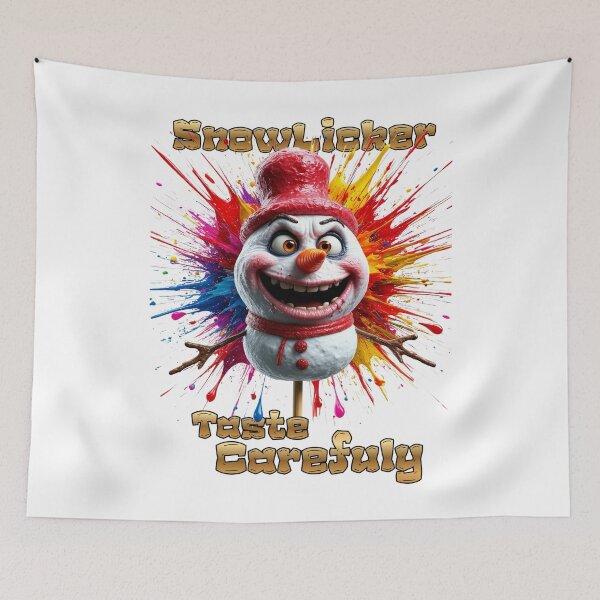 Item preview, Crazy SnowLicker – Creepy Candy Snowman designed and sold by Nox Studios.
