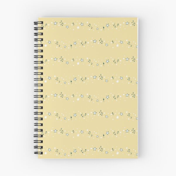 Item preview, Moonlight Dancing - Music, Stars - Yellow designed and sold by Lydia Josephine Design.
