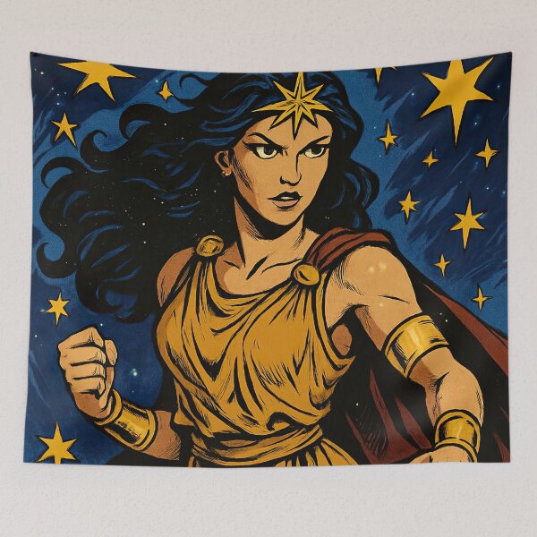 Item preview, Asteria, Greek mythology | Comics style - Cartoon designed and sold by ComicsFactory.