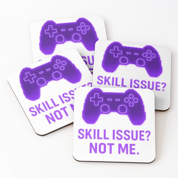 Item preview, Skill Issue Funny Gamer Shirt Neon Controller Design designed and sold by Eric’s Creative Corner.