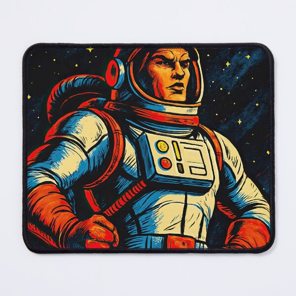 Artikelvorschau, Astronaut | Comic-Stil - Cartoon entworfen und verkauft von ComicsFactory.