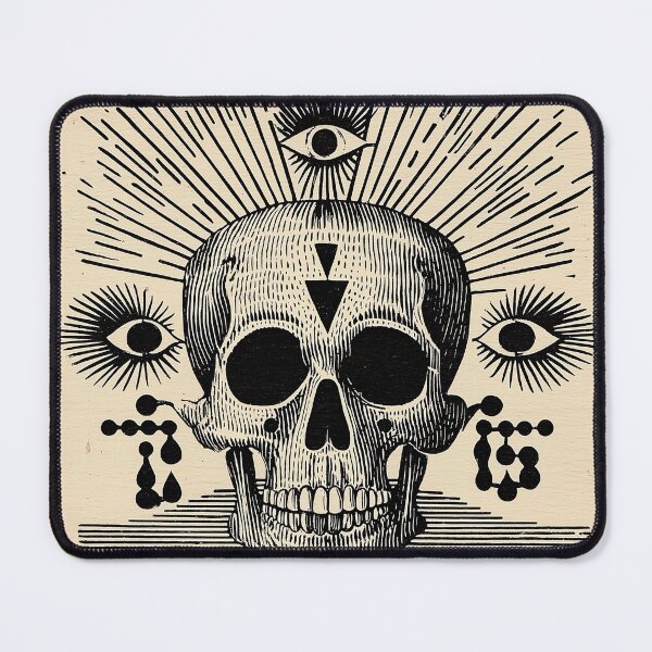 Item preview, Mystical Skull with Eyes designed and sold by lautir.