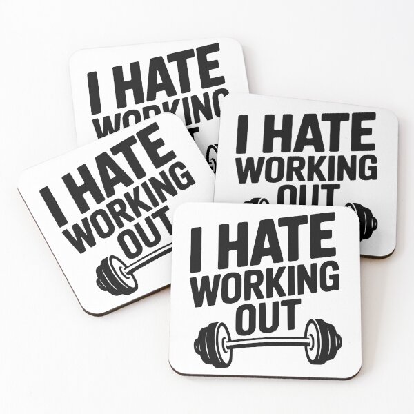 Item preview, I Hate Working Out designed and sold by Frank Ring.