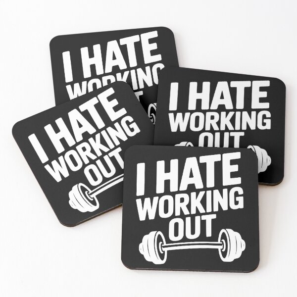 Item preview, I Hate Working Out designed and sold by Frank Ring.