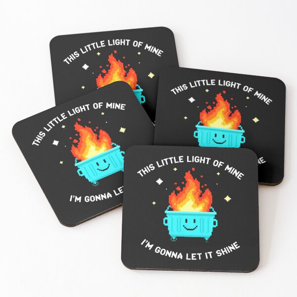 Item preview, This Little Light Of Mine I'm Gonna Let It Shine Dumpster Fire Response Team Delicate Disaster designed and sold by SkeletonsDanger.