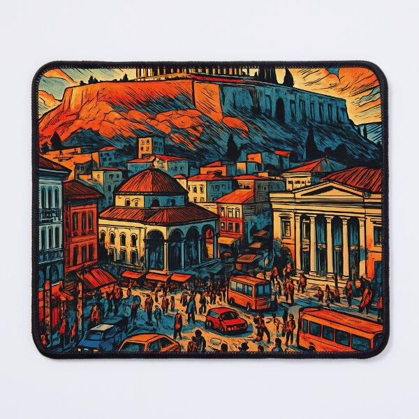 Item preview, Athens, city | Comics style - Cartoon designed and sold by ComicsFactory.