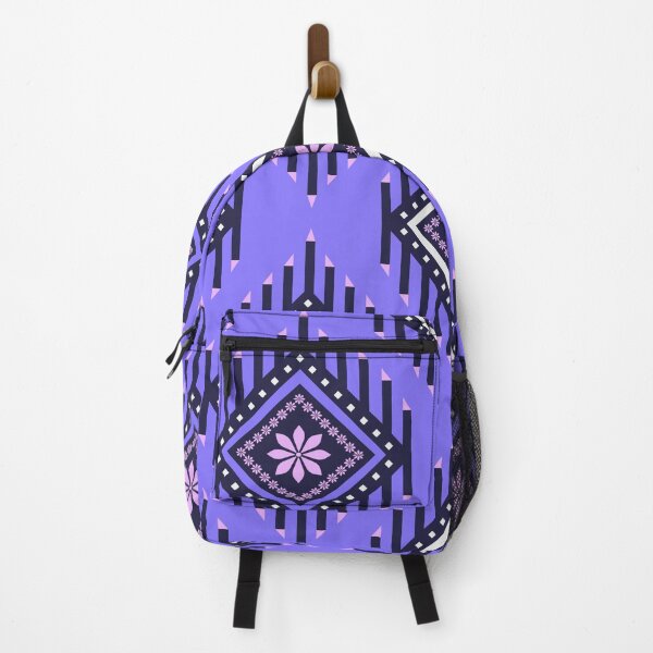 Item preview, Ethnic Diamond Pattern | Purple Indigo Pink Hmong Style Geometric Print designed and sold by Modular Prints.