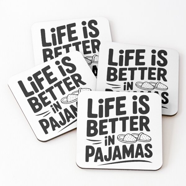 Item preview, Life is Better in Pajamas designed and sold by Frank Ring.