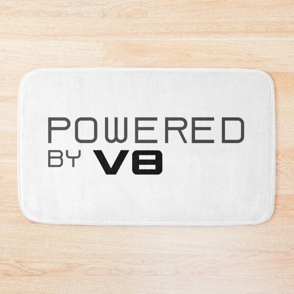 Item preview, Powered by V8 | Muscle Car Engine Graphic for Car Lovers & Gearheads designed and sold by TorqueThread.