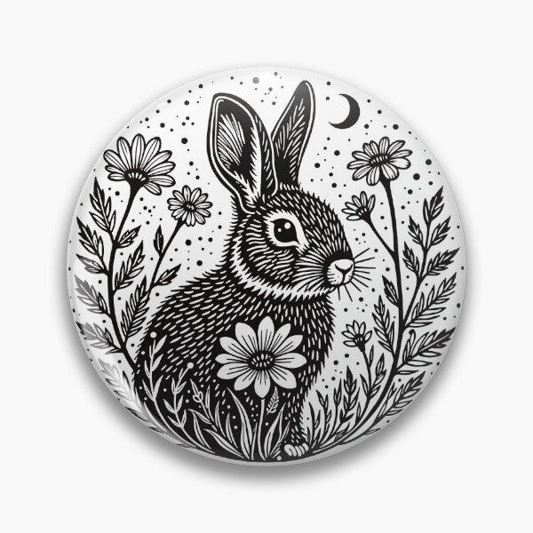 Item preview, Cute Floral Rabbit designed and sold by VanderX.