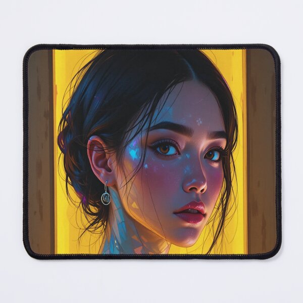 Item preview, Painting female art portrait designed and sold by Hot4Shirt.