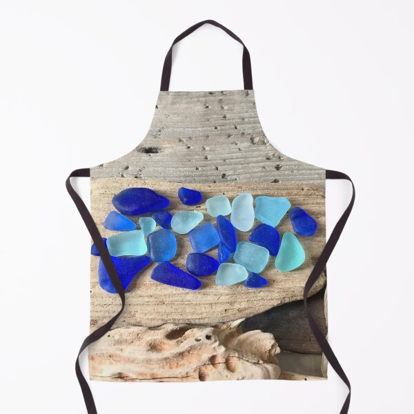 Item preview, Blue Seaglass on Driftwood designed and sold by LeslieMac713.