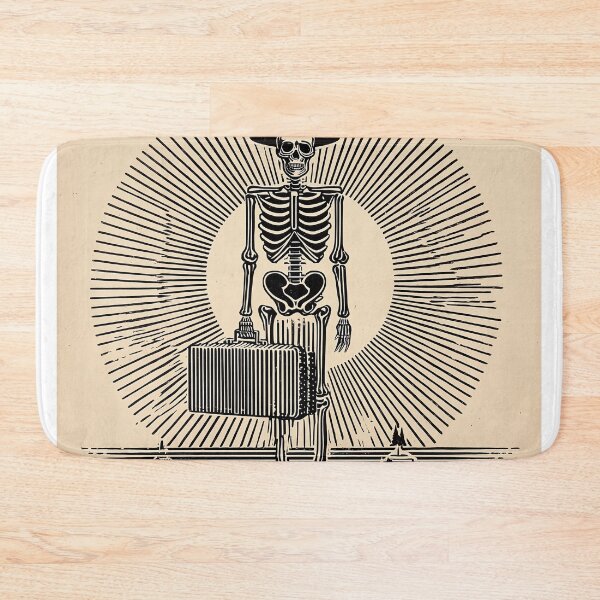 Item preview, Skeleton Traveler with Suitcase designed and sold by lautir.