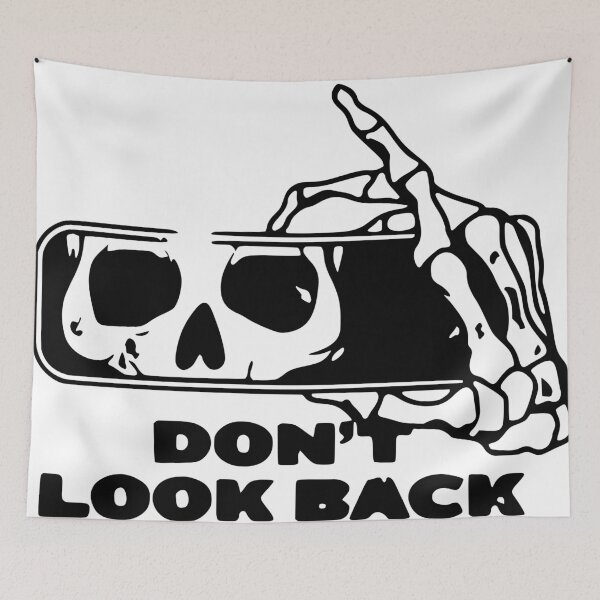 Item preview, Dont Look Back Funny and motivating designed and sold by hussain-dz.
